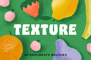 Texture Procreate Brushes, a Brush Add-On by Faber Co. (Thumbnail 1 of 7)