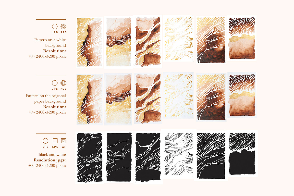 Rivers of Gold, a Texture Graphic by byRosa (Photo 10 of 10)