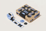 Wrapping Brand Design Mockup, a Packaging Mockup by skybluecreative (Thumbnail 2 of 3)