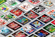 25 Tennis Flyer Template Bundle, a Flyer Template by NanoAgency (Thumbnail 2 of 2)
