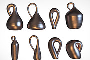 Klein Bottle - 8 Low-Poly 3D models, an Object 3D Model by Kseniya-Omega (Thumbnail 2 of 4)
