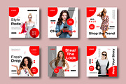 Chic Trends Fashion Social Media, a Social Media Template by MightyDesign (Thumbnail 1 of 8)