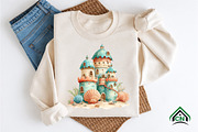 Whimsical Summer Sandcastle Clipart, an Illustration by Craft Nest (Thumbnail 8 of 12)