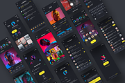 Social Media UI Kit (for Figma), an UI Kit Template by Julia Shagofferova (Thumbnail 3 of 13)