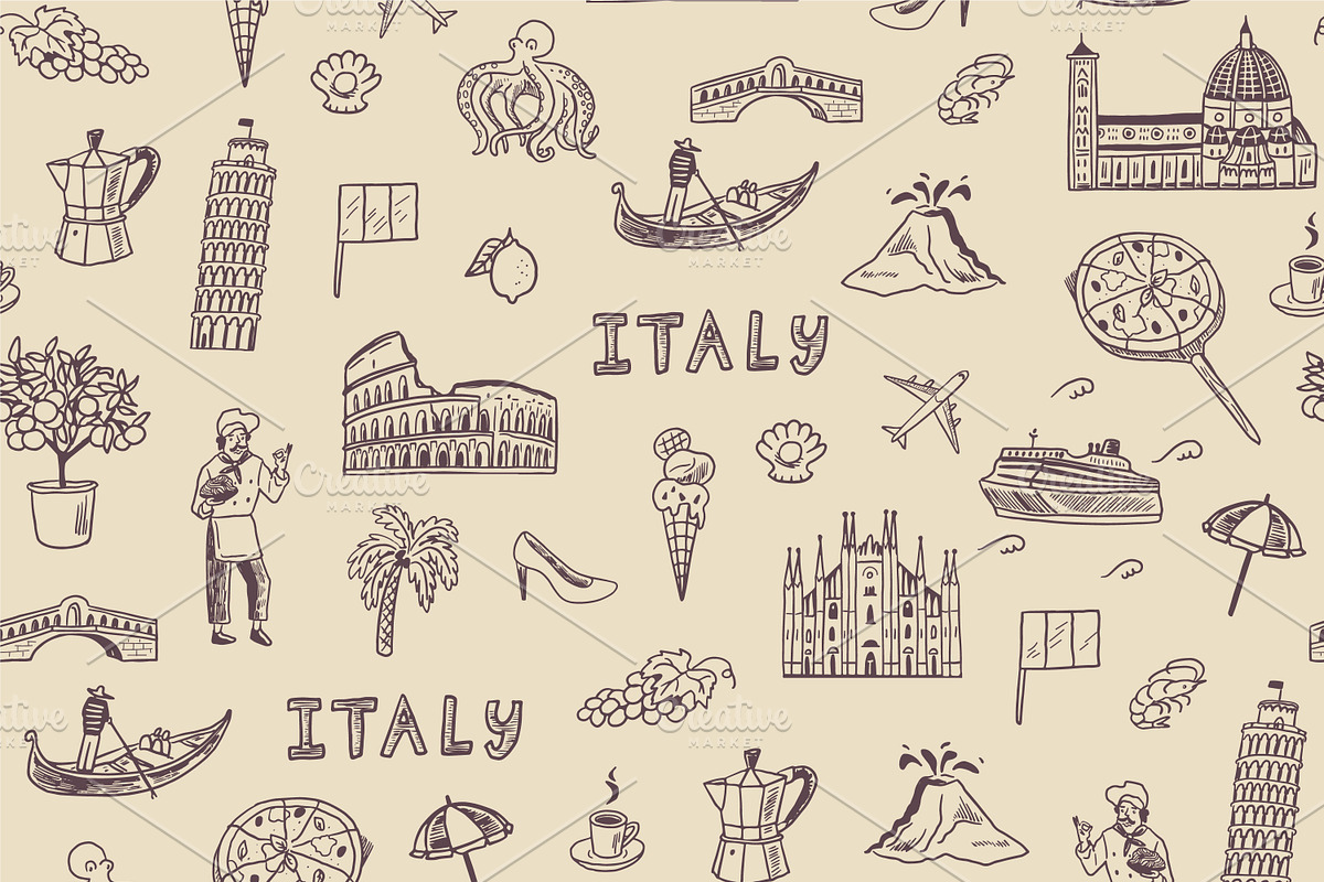 Italy Map, an Illustration by GooseFrol (Photo 9 of 10)