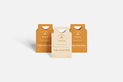 Take Away Bag Mockup, an Advertising Mockup by Indah (Thumbnail 6 of 6)