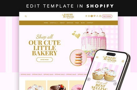 Luxury Bakery Baking Shopify Theme