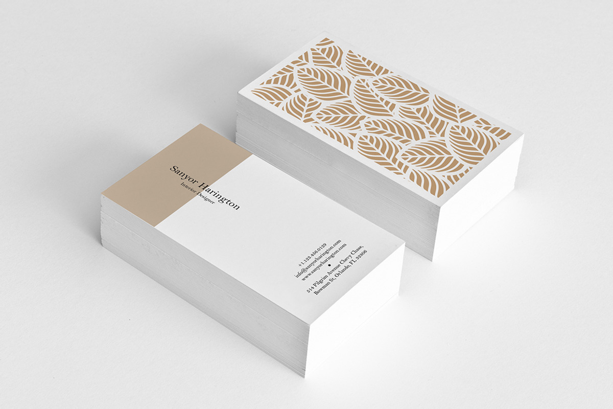 30 Minimal Business Cards Bundle, a Business Card Template by GraphicsEgg (Photo 10 of 32)
