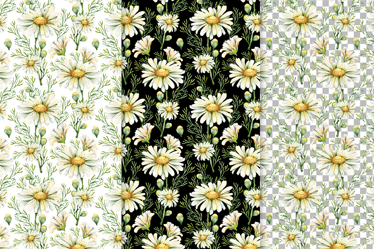 Donkey, farm animals, camomile, a Pattern Graphic by Artmanata (Photo 3 of 10)