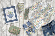 Herbal tea clipart and patterns, a Pattern Graphic by Anna Druzhkova (Thumbnail 14 of 15)