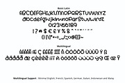 Big Whale Font, a Sans Serif Font by YandiDesigns (Thumbnail 2 of 4)