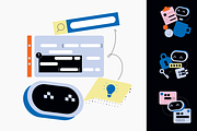 AI Website Illustrations, a Technology Illustration by Somewhat Brilliant (Thumbnail 6 of 6)