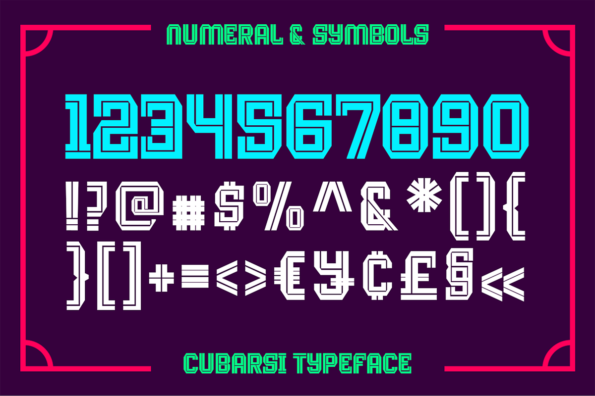 Cubarsi - Sport Jersey Display Font, a Sans Serif Font by Pekotype (Photo 4 of 15)