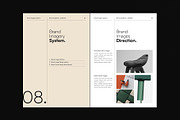 Brand Guidelines Template, a Brochure Template by DesignCrest (Thumbnail 9 of 18)