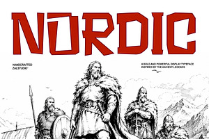 NORDIC - DISPLAY BOLD TYPEFACE