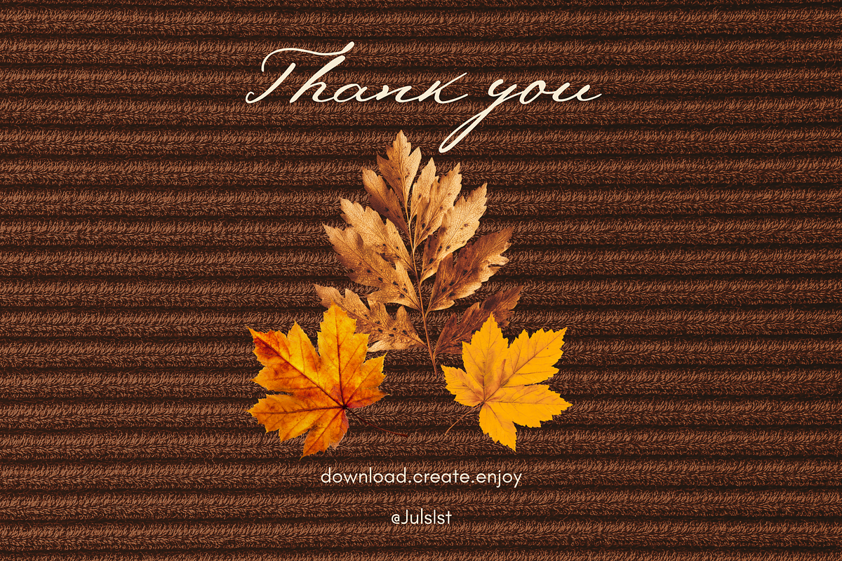Autumn Set Collage Edition, an Object Graphic by JulsIst (Photo 6 of 6)