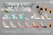 Tiffany's Wishlist Illustrations, a Graphic by AJDA ART (Thumbnail 3 of 4)