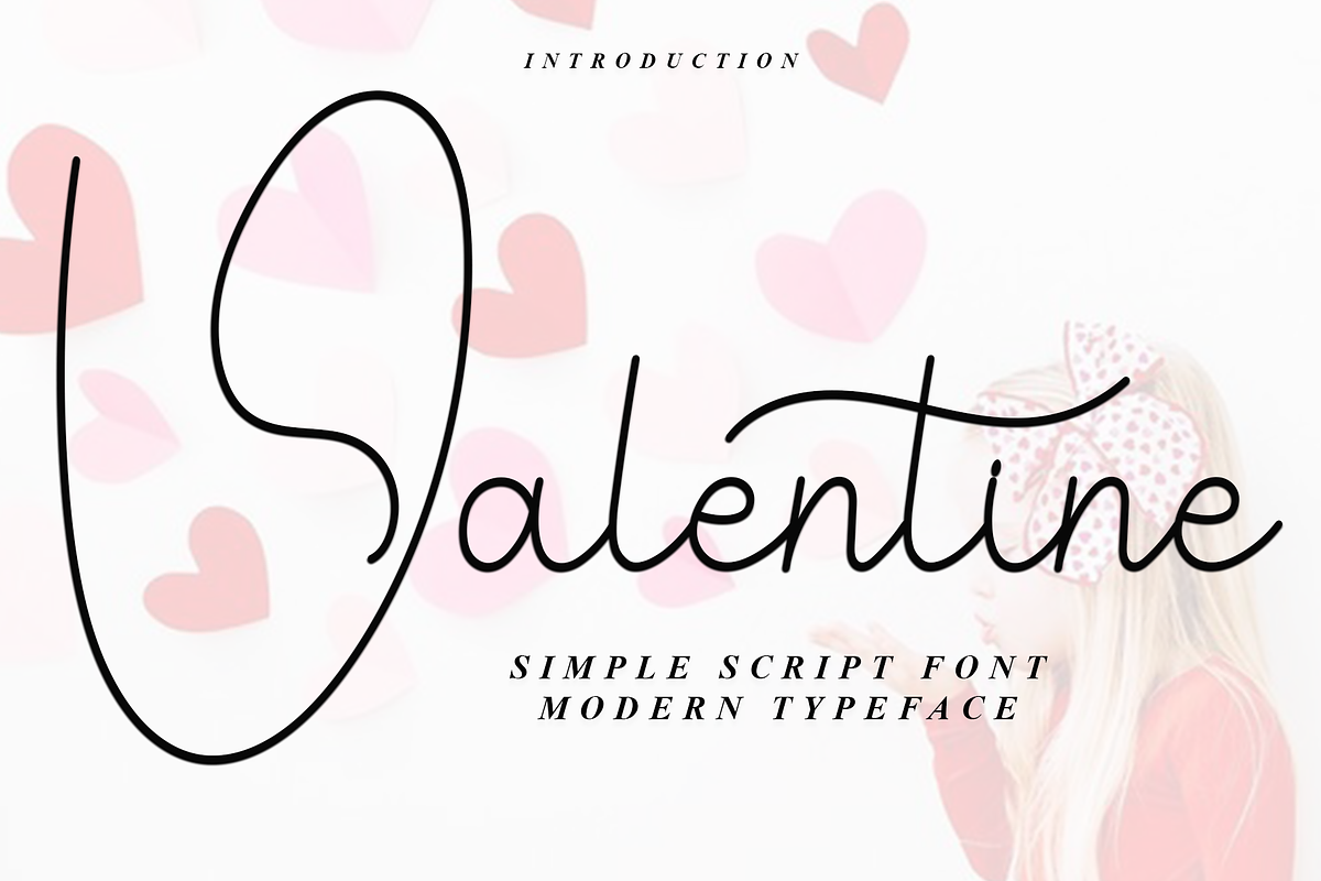 Valentine, a Handwritten Font by InermediaSTUDIO (Photo 1 of 8)