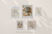 Floristic line art illustrations, a Decorative Illustration by La Petite Line Art (Thumbnail 7 of 10)