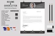 My Clean Resume/CV Set with MS Word, a Resume Template by graphicforest (Thumbnail 2 of 5)