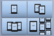 Ebook reader cover mockup, a Books & Magazine Mockup by tinuwiell (Thumbnail 3 of 3)