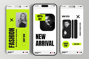 Modern Fashion Social Media Story, a Social Media Template by MightyDesign