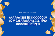 Crunchy – A Modern Display Font, a Handwritten Font by overlaytemplates (Thumbnail 4 of 5)