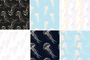 JELLYFISH set, an Animal Illustration by Tanya Akhmett (Thumbnail 5 of 6)