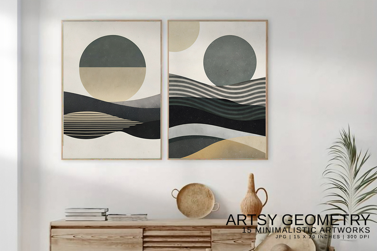 Artsy Geometry, a Decorative Illustration by Digital Art Creations (Photo 5 of 8)