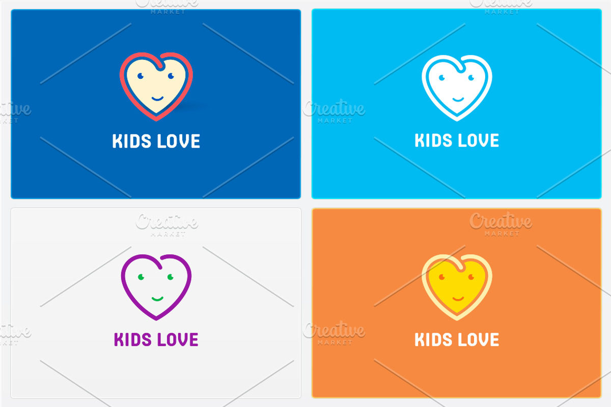 Kids Love - Logo Template, a Branding & Logo Template by DynamikMedia (Photo 2 of 5)