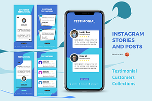 Social Media Template - Testimonial