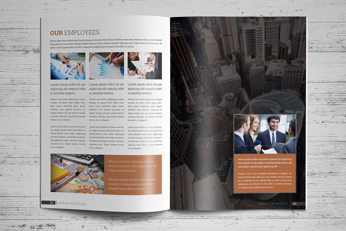Annual Report Template V7, a Brochure Template by JanySultana (Photo 4 of 12)