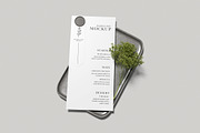 Wedding Menu Mockup, an Advertising Mockup by swsi-studio (Thumbnail 4 of 5)