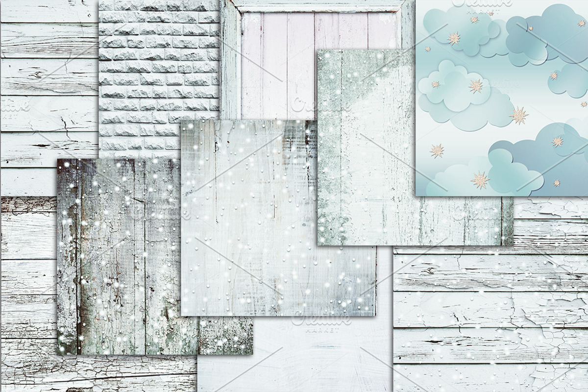 Winter snow background white texture, a Texture Graphic by Area (Photo 1 of 4)