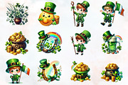 St Patrick's day sublimation clipart, an Illustration by RobertsArt (Thumbnail 7 of 7)