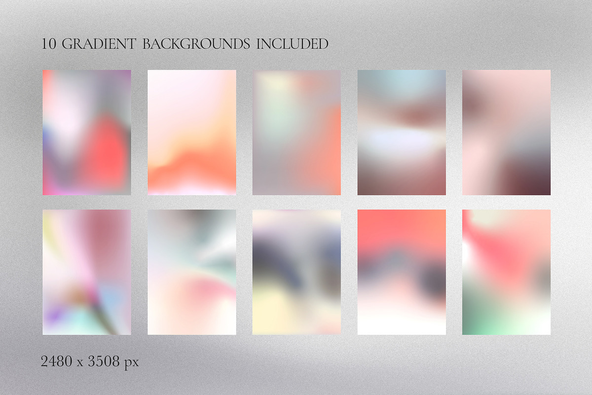 Gradient Aesthetic Insta PSD + Canva, a Social Media Template by Marie T (Photo 13 of 16)