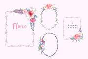 Florie Watercolor Design Kit, an Illustration by KitsPix (Thumbnail 5 of 11)