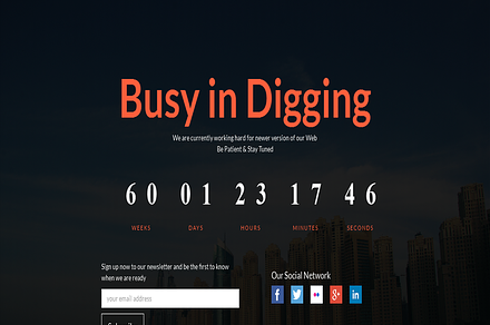 Digging-Responsive Coming Soon