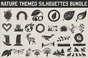 versatile nature-themed silhouettes, an Illustration by Amazin_art (Thumbnail 1 of 31)