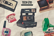 Retro Collage Kit (422 Cliparts), an Object Graphic by Megan Aili Designs (Thumbnail 13 of 15)