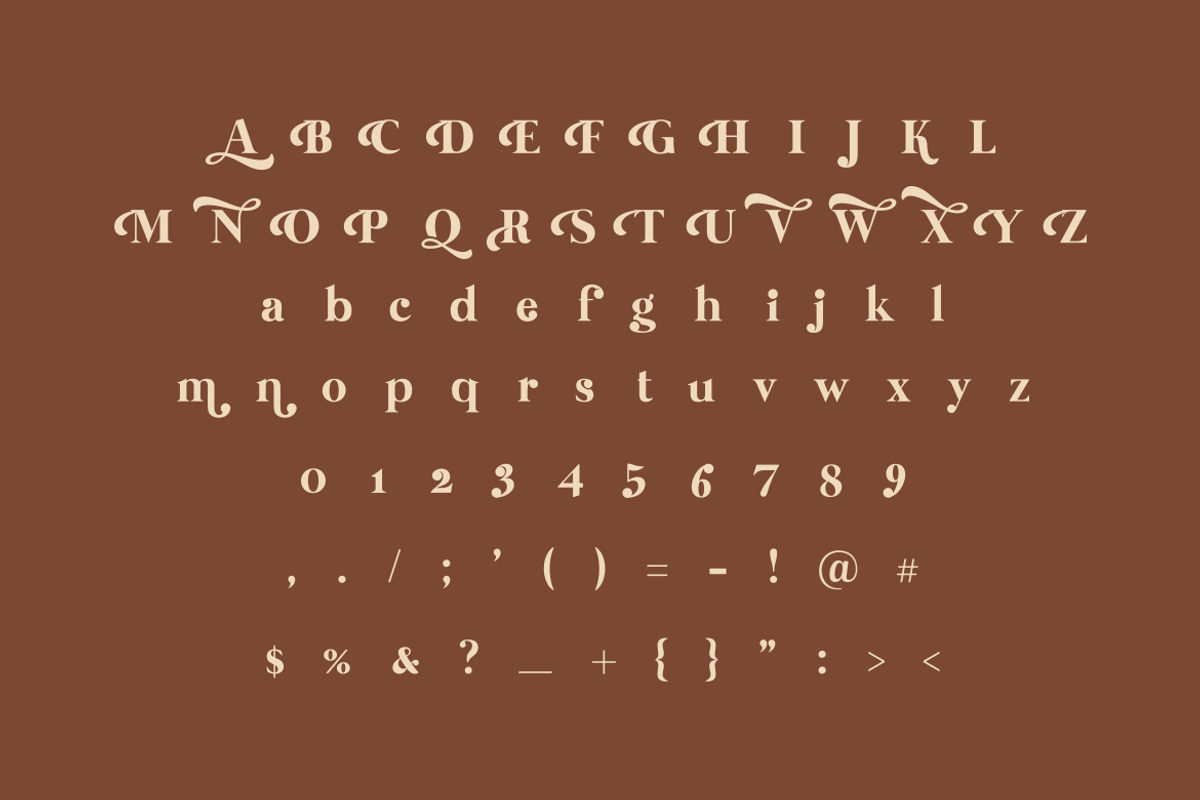 Aurafine, a Serif Font by albert_kalingga (Photo 5 of 5)