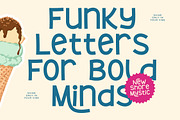 Shore Mystic A Playful Quirky Font, a Sans Serif Font by AmorfaType (Thumbnail 5 of 11)