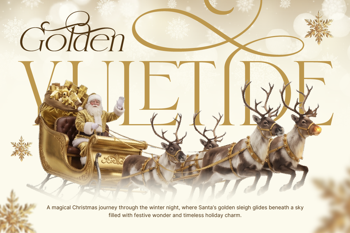 Santamas - Elegant Serif Christmas, a Serif Font by Burntilldead (Photo 3 of 11)