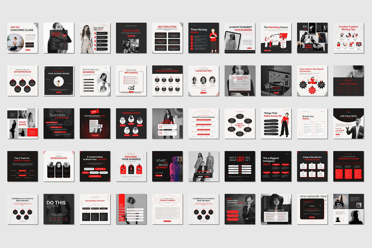 Instagram Templates for Entrepreneur, a Social Media Template by TheBrightGrap (Photo 15 of 18)