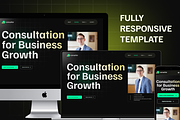 Consultor, Consulting HTML Template, a HTML Template by TNCFlow (Thumbnail 2 of 5)