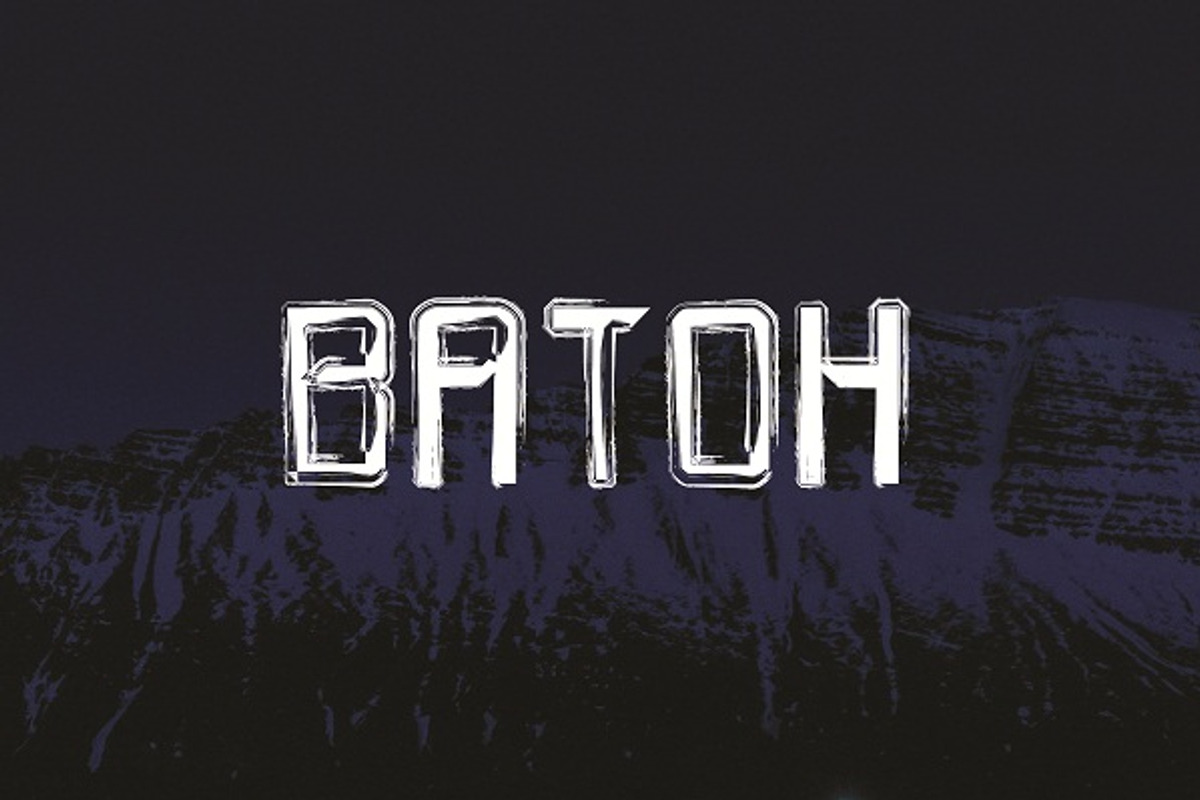 Batoh font