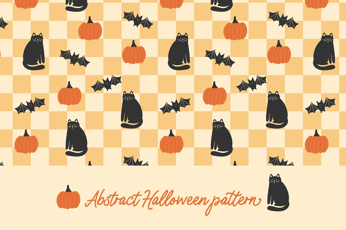50 Halloween seamless patterns, a Pattern Graphic by EltaMaxArt (Photo 5 of 15)