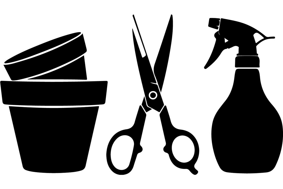 Gardening Equipment Silhouette, an Object Graphic by Creativeshirt (Photo 19 of 20)