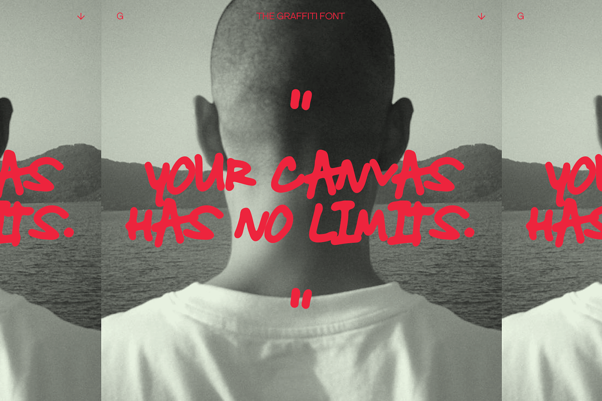 THE GRAFFITI FONT, a Font by THE BOLD FONT. (Photo 6 of 9)