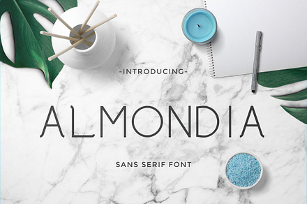 Almondia, a Sans Serif Font by Fontdation